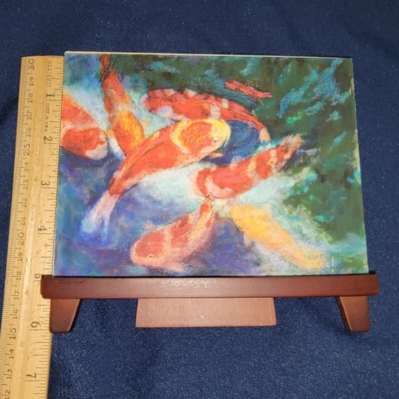 Giclee Print of 'Koi Party' by Lynn Wiley - Picture 2 of 6